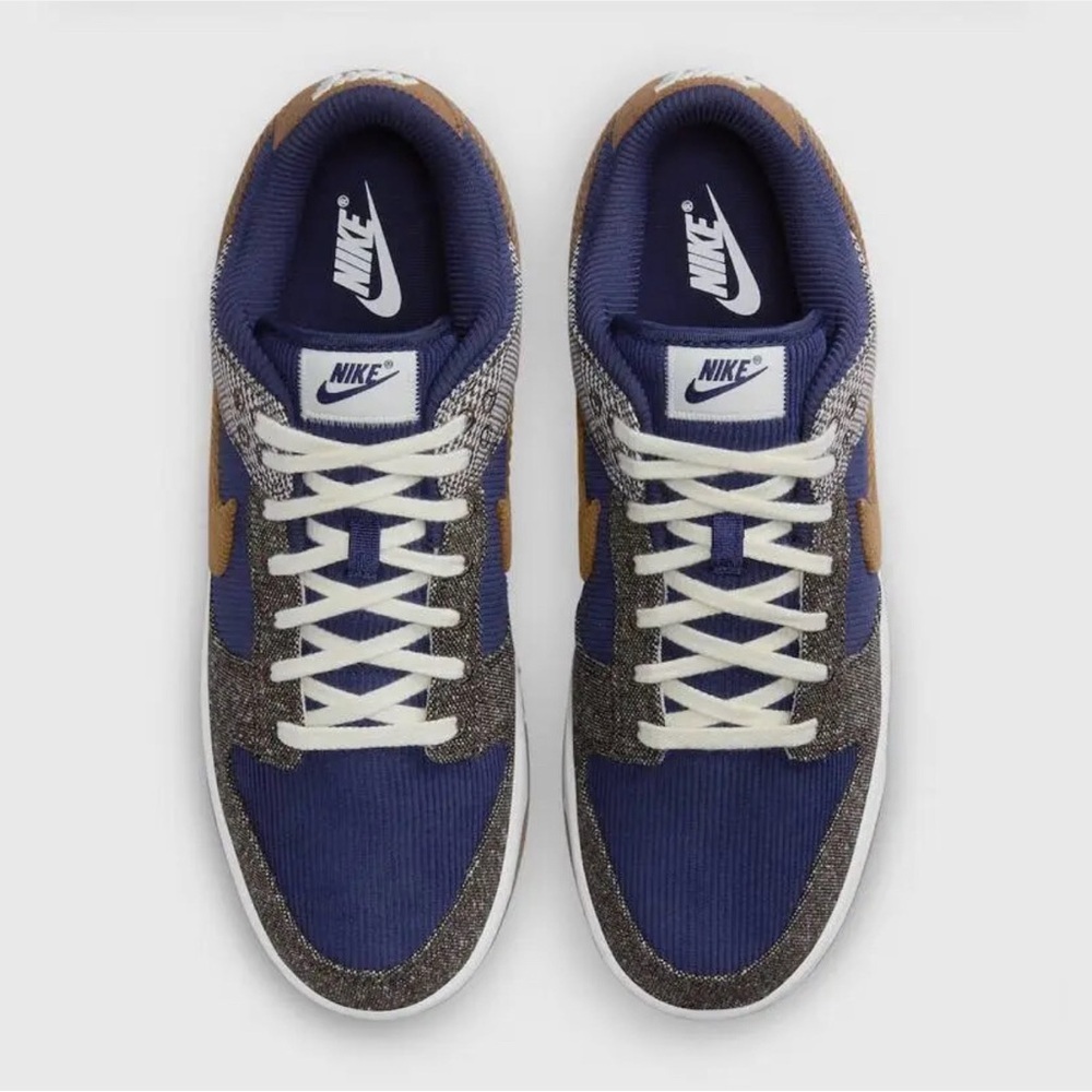 Nike Dunk Low Premium in Tweed Corduroy In Size Women’s Size 9 Men’s 7.5 - Picture 15 of 15